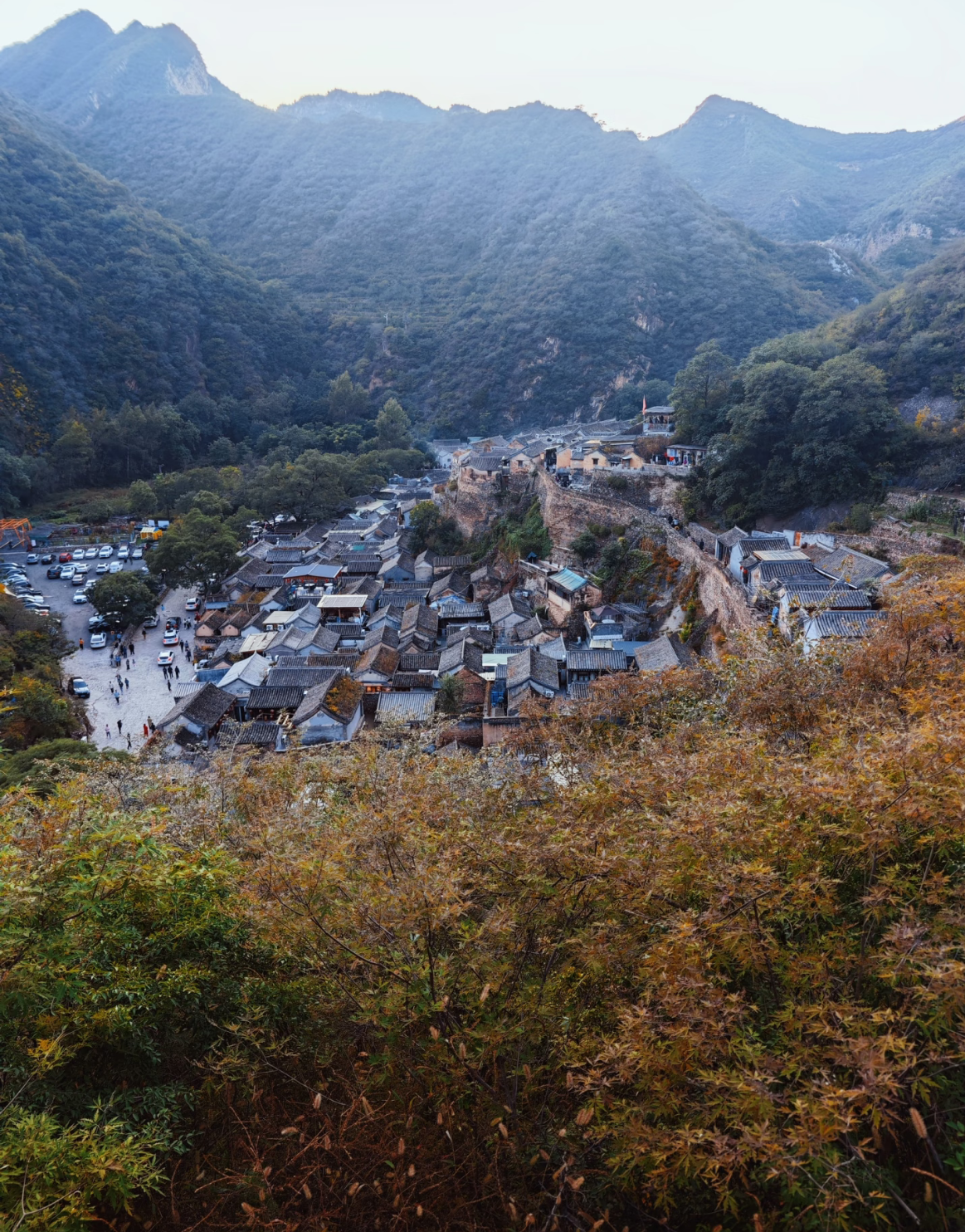 Cuandixia Village Panorama